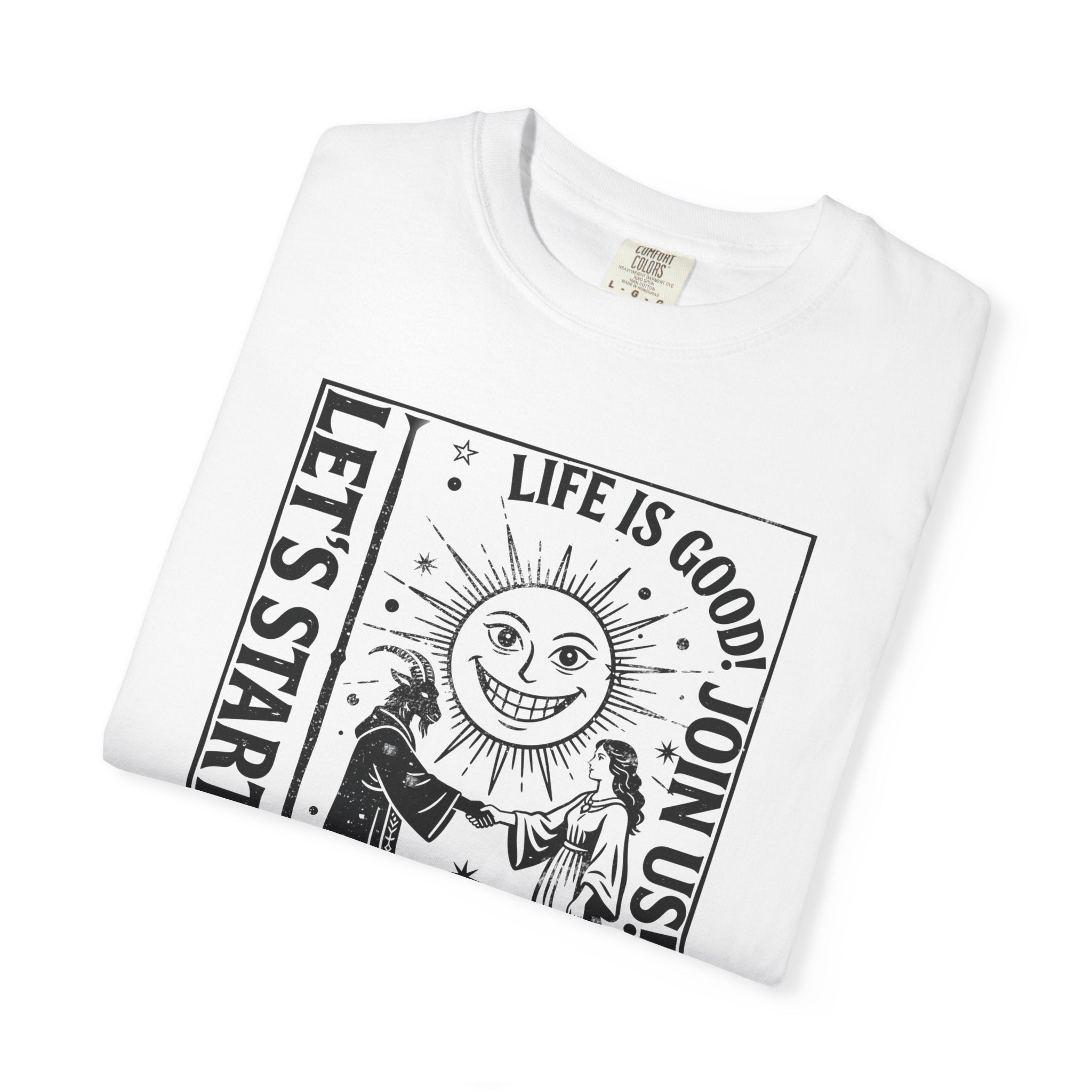 Positive Lifestyle Cult Comfort Colors Tee