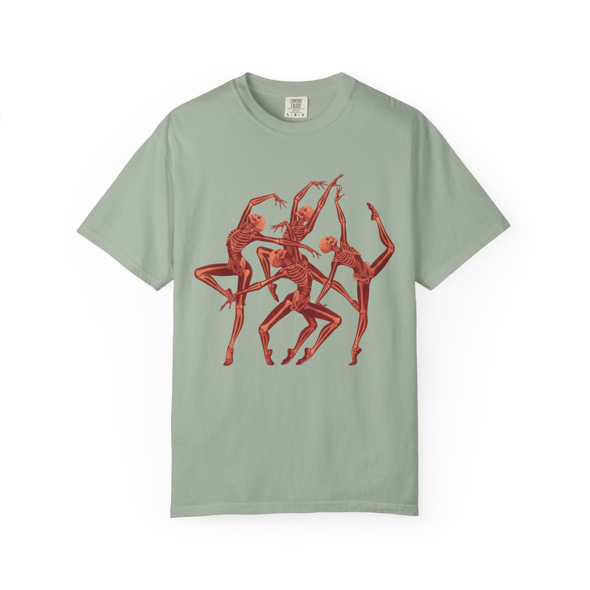 Dancing Skeletons Comfort Colors Tee