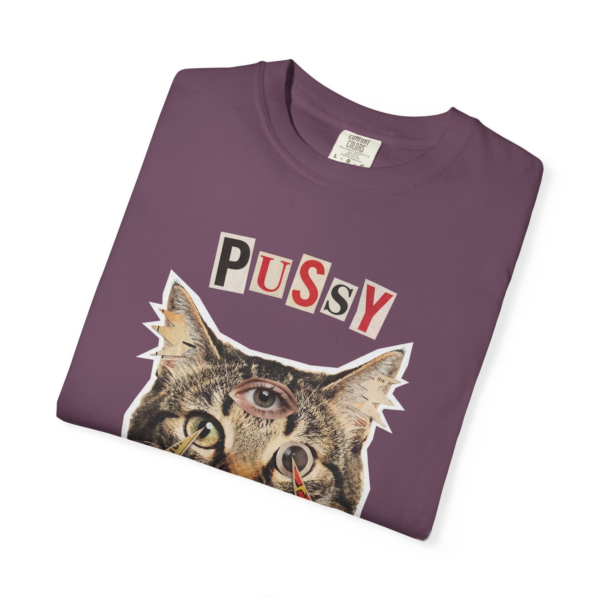 Pussy Power Feminism Comfort Colors Tee