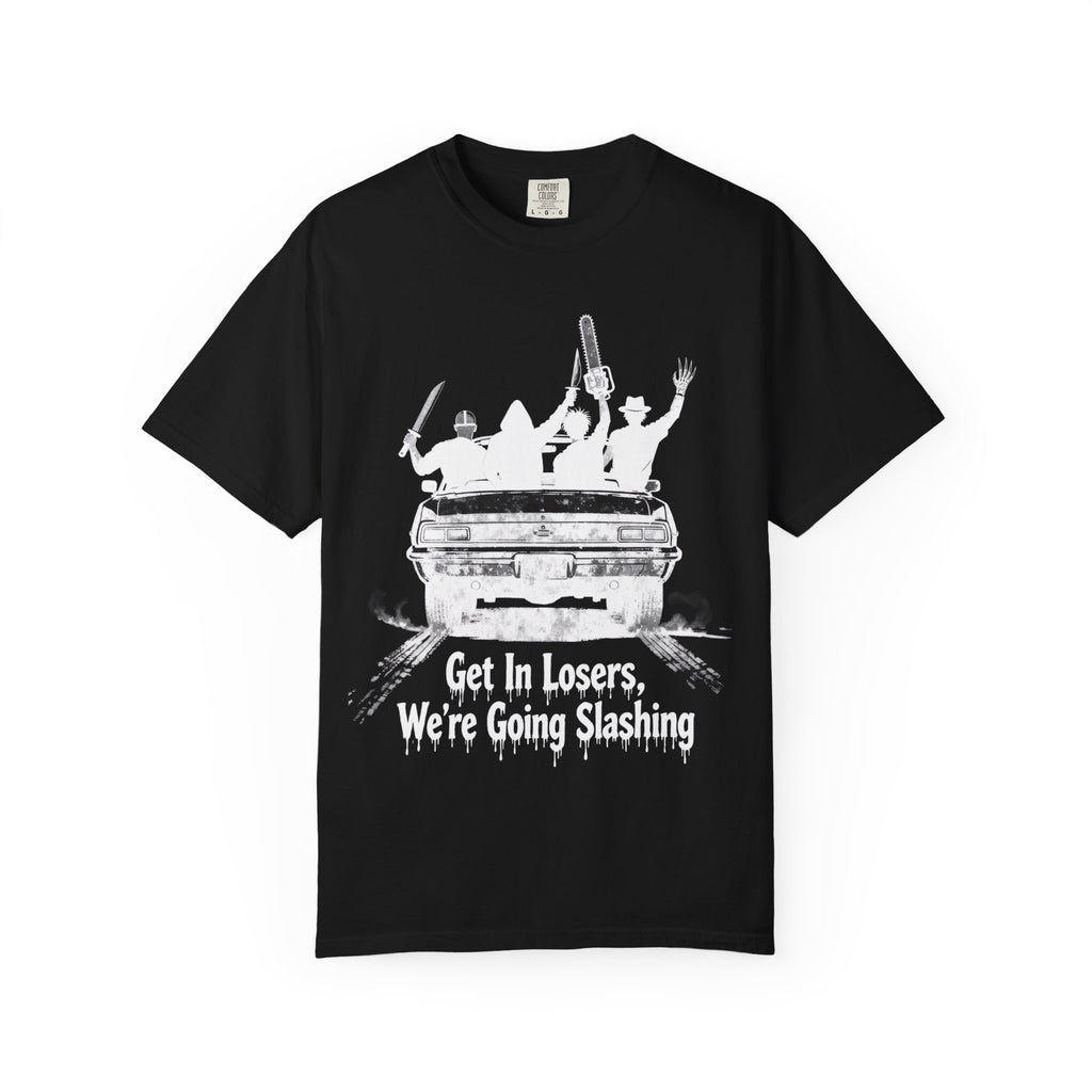 Get In Losers Horror Comfort Colors Tee