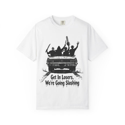 Get In Losers Horror Comfort Colors Tee