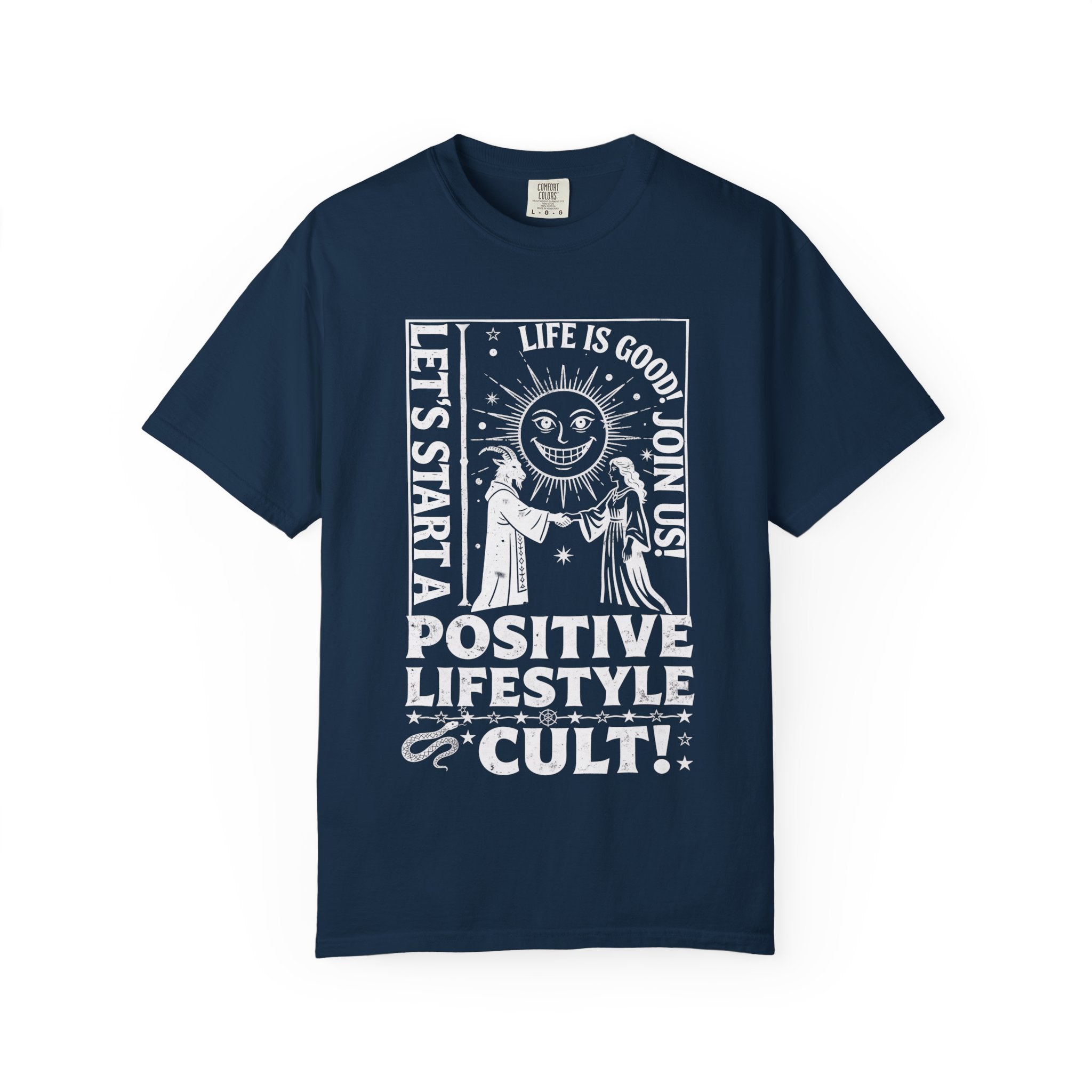Positive Lifestyle Cult Comfort Colors Tee
