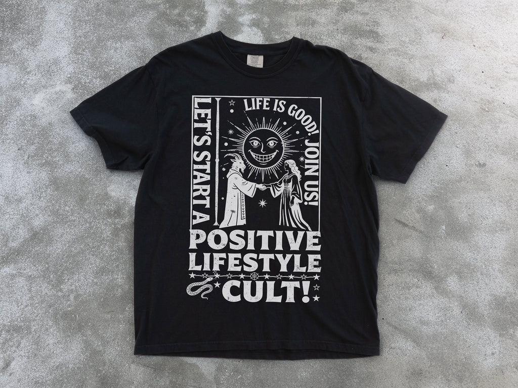 Positive Lifestyle Cult Comfort Colors Tee