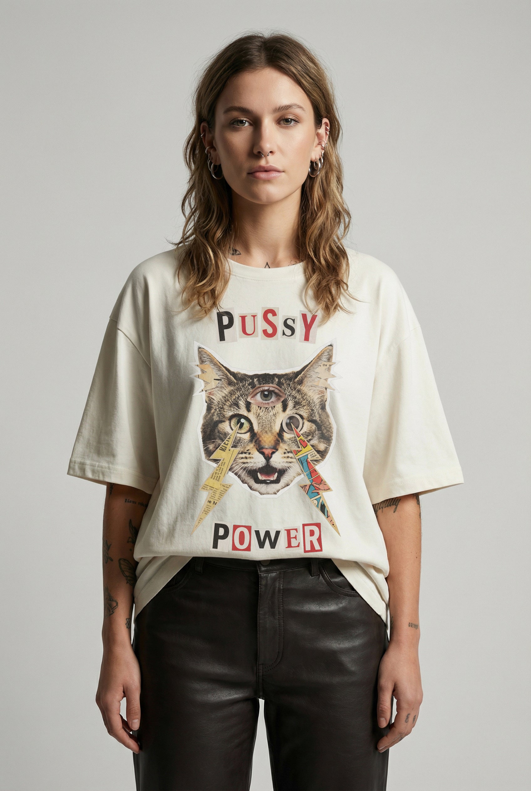 Pussy Power Feminism Comfort Colors Tee