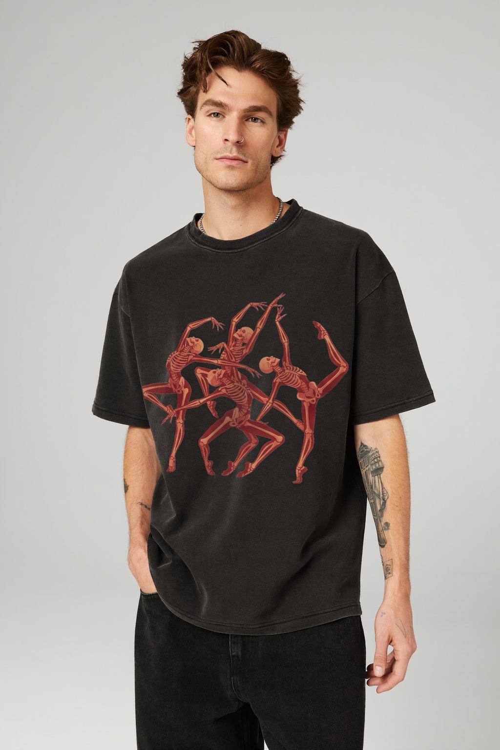 Dancing Skeletons Comfort Colors Tee