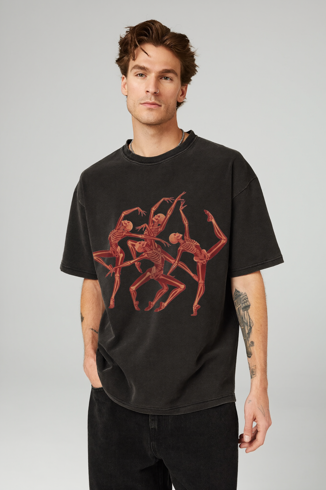 Dancing Skeletons Comfort Colors Tee