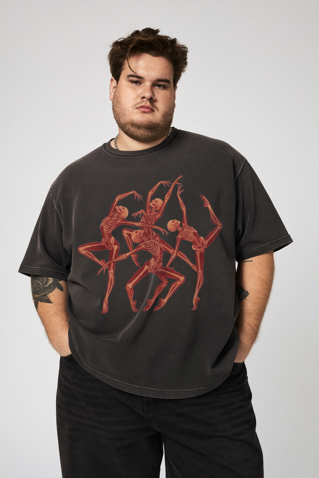 Dancing Skeletons Comfort Colors Tee