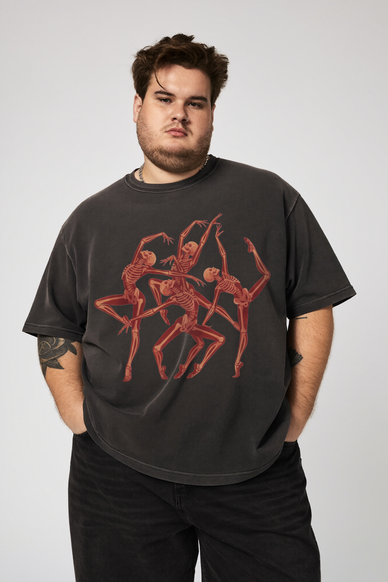 Dancing Skeletons Comfort Colors Tee