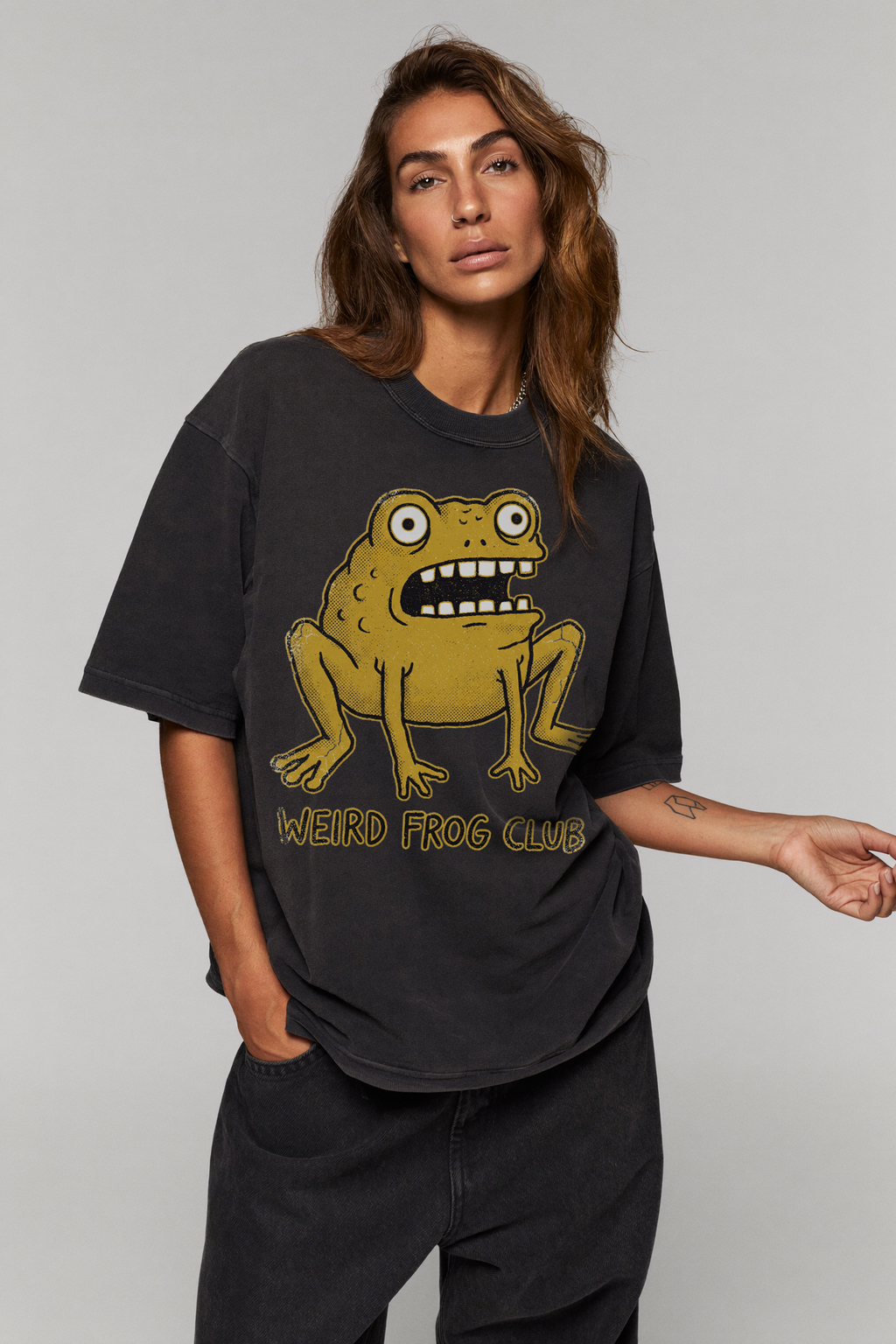 Weird Frog Club Comfort Colors Tee