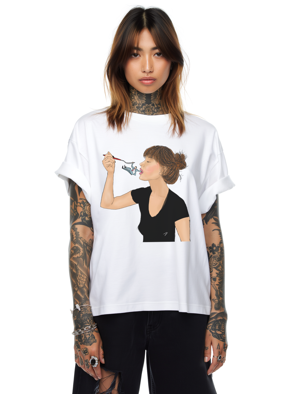 Eat Him Comfort Colors Tee