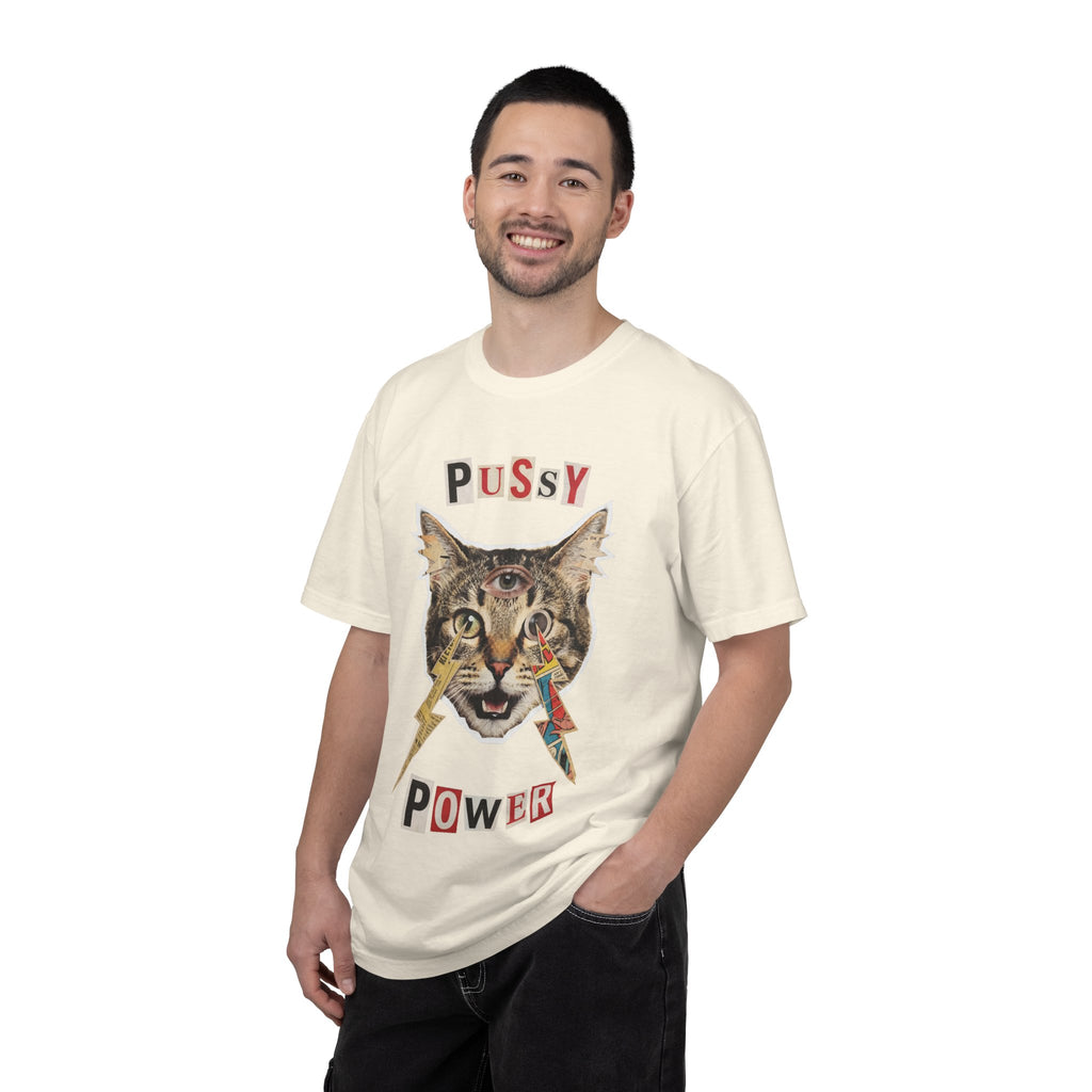 Pussy Power Feminism Comfort Colors Tee
