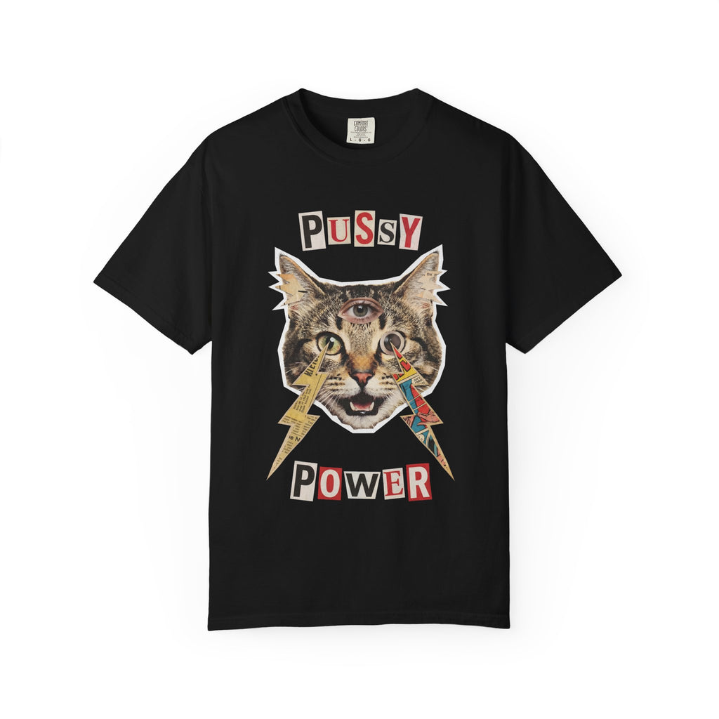 Pussy Power Feminism Comfort Colors Tee
