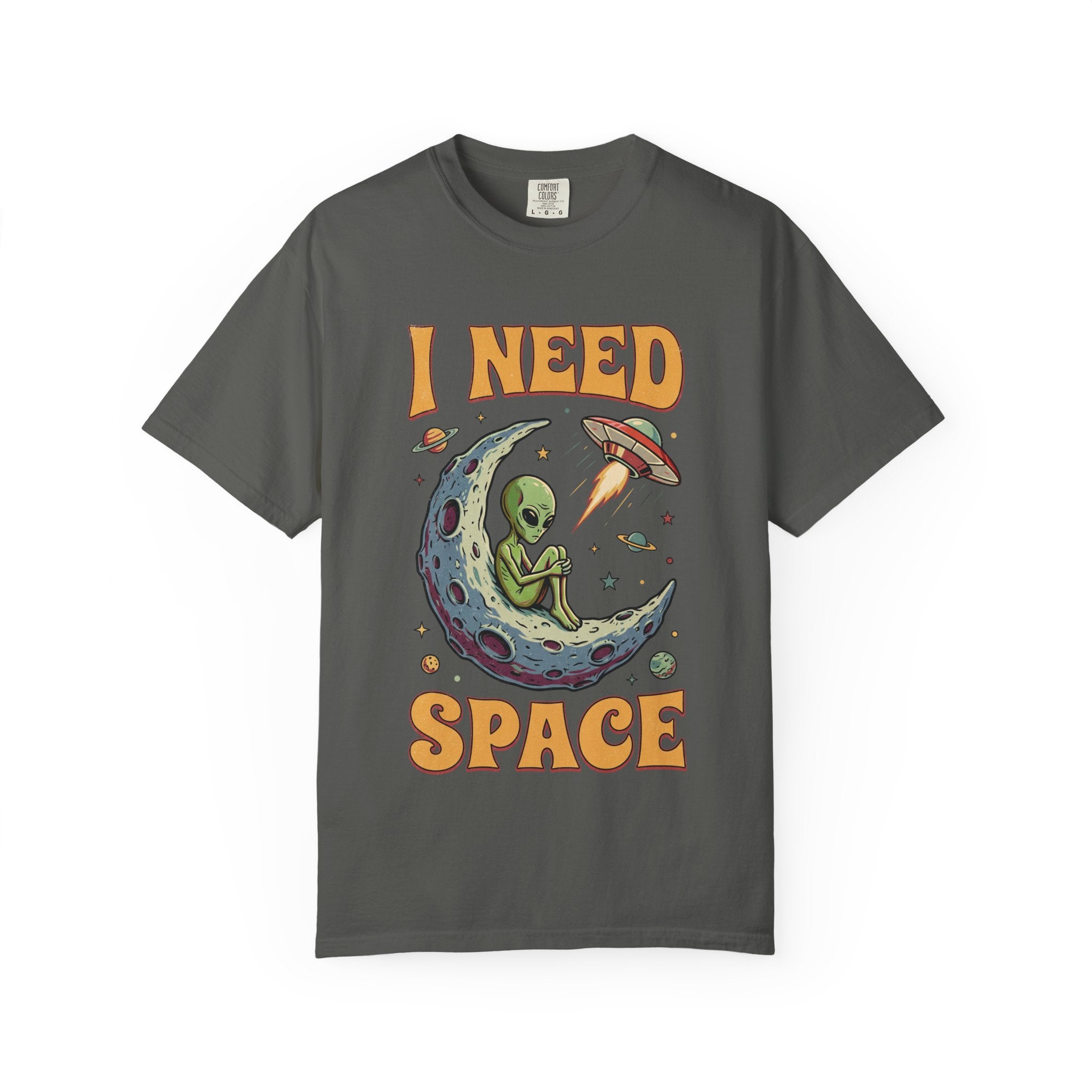 I Need Space Alien Comfort Colors Tee