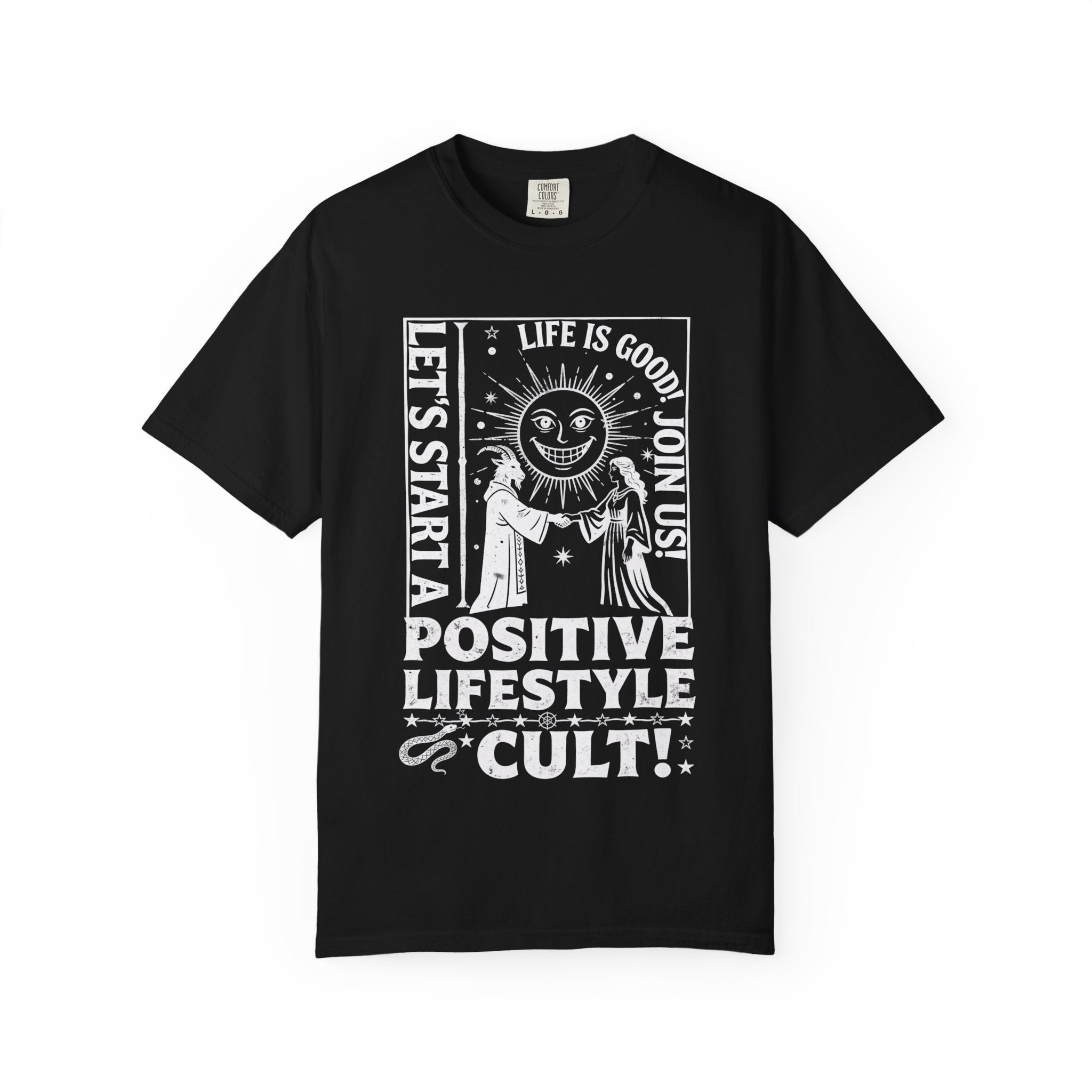Positive Lifestyle Cult Comfort Colors Tee