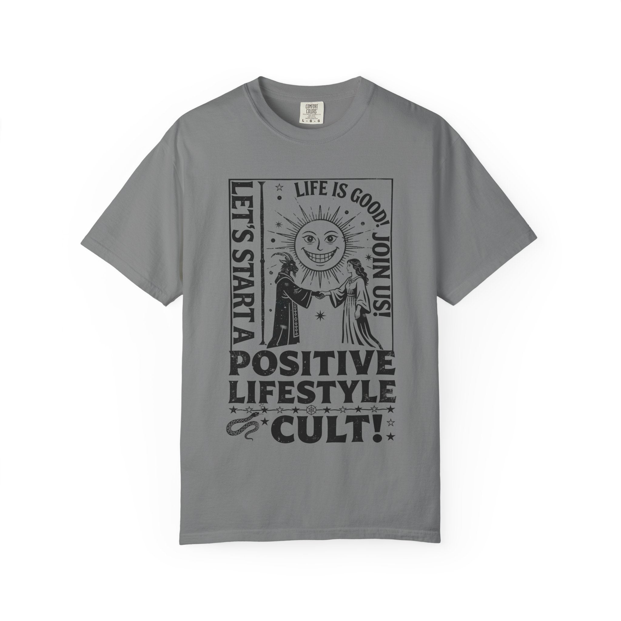 Positive Lifestyle Cult Comfort Colors Tee