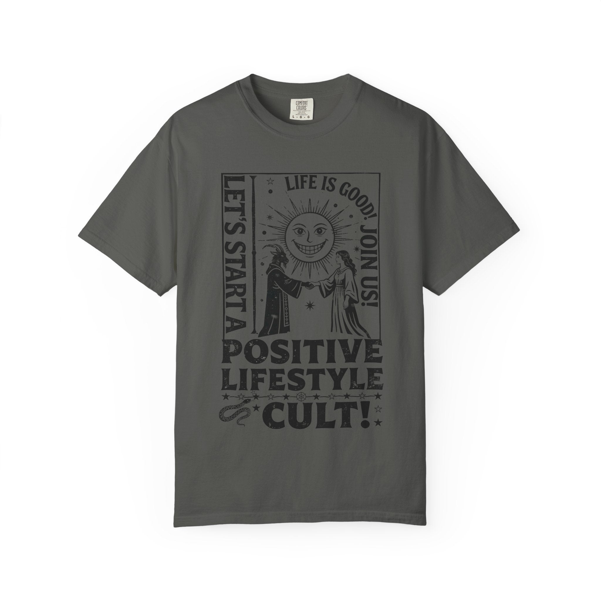 Positive Lifestyle Cult Comfort Colors Tee
