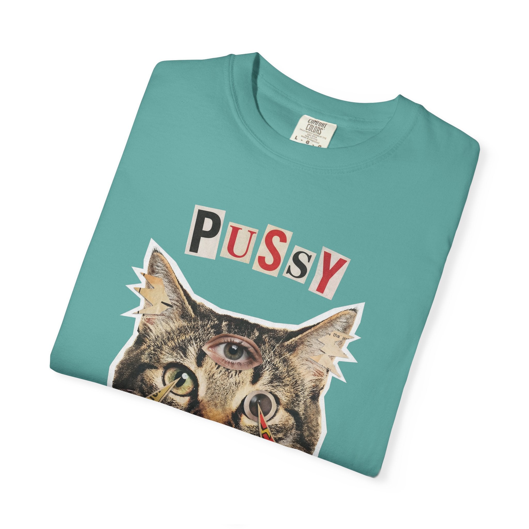 Pussy Power Feminism Comfort Colors Tee