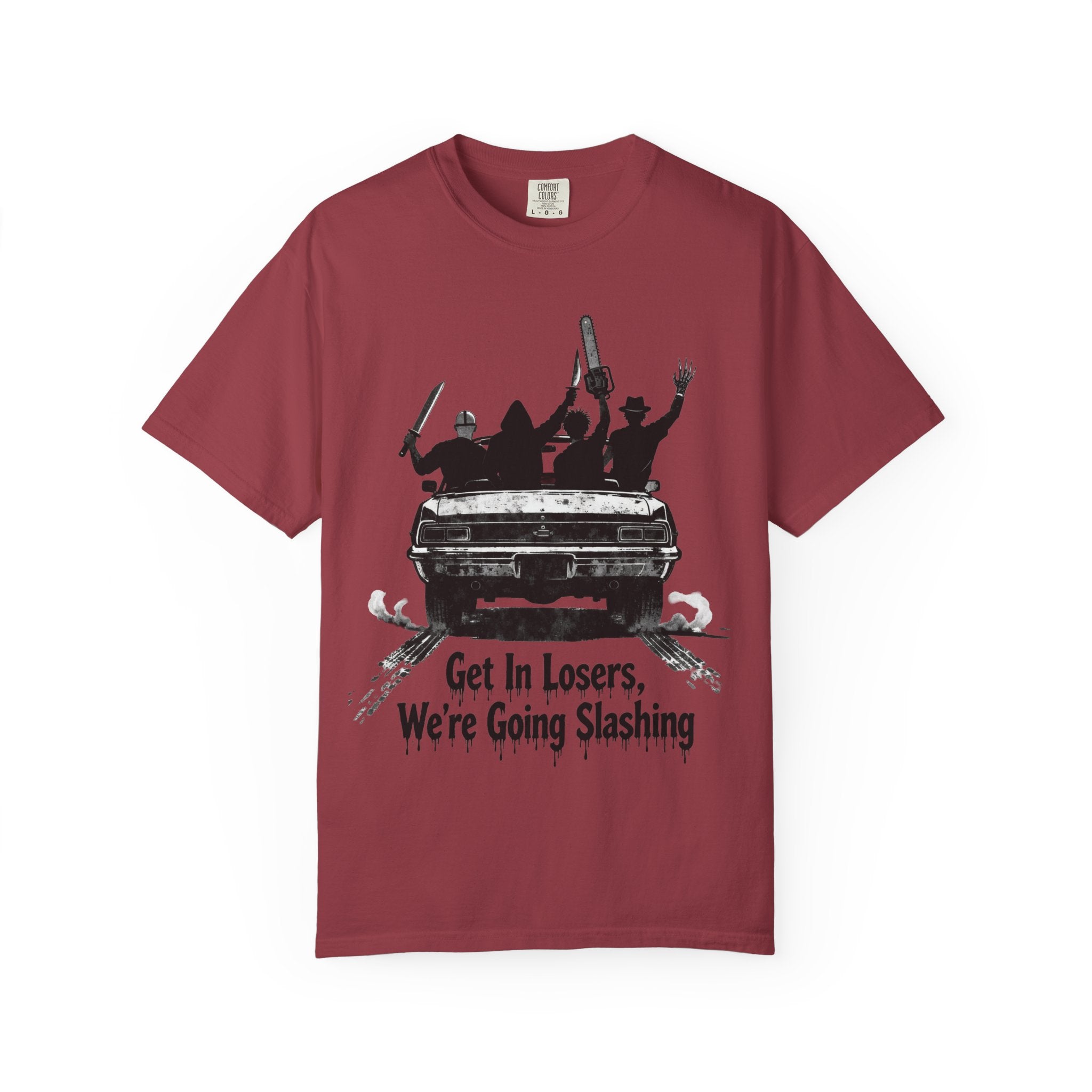 Get In Losers Horror Comfort Colors Tee